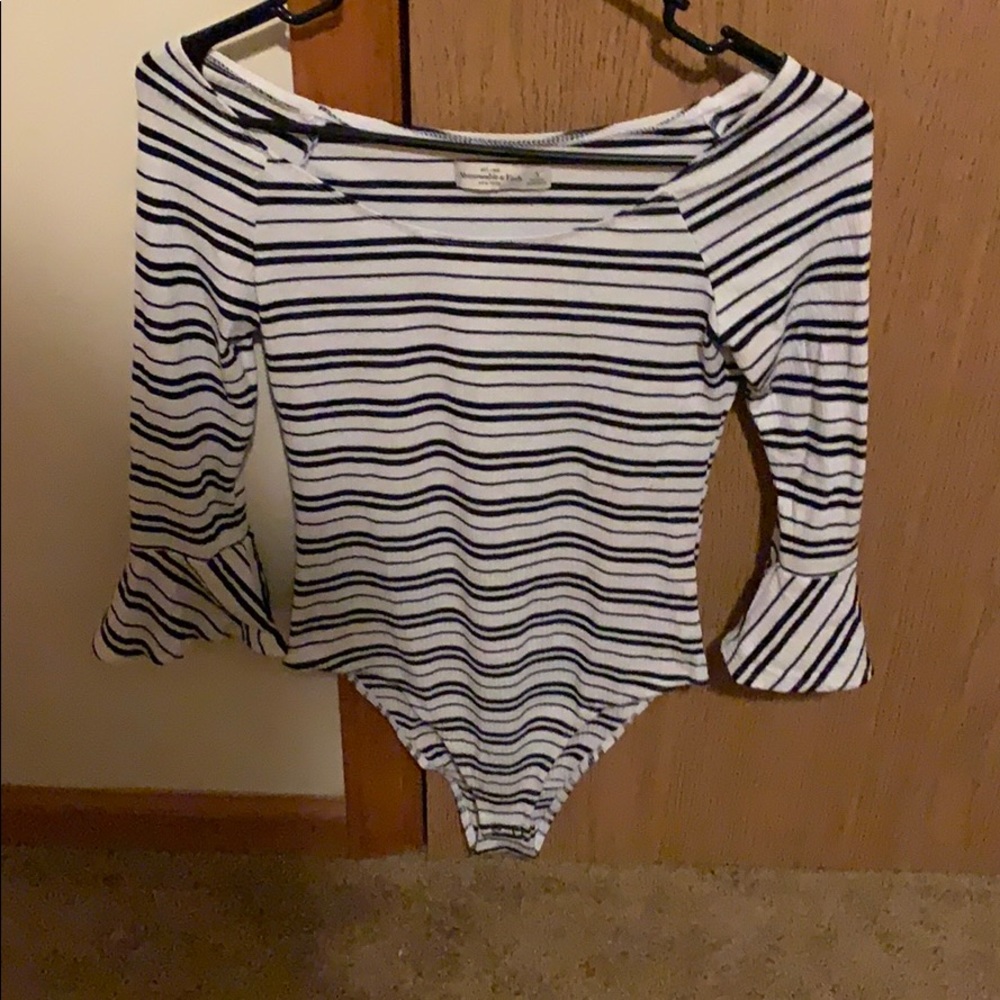 Striped one piece
